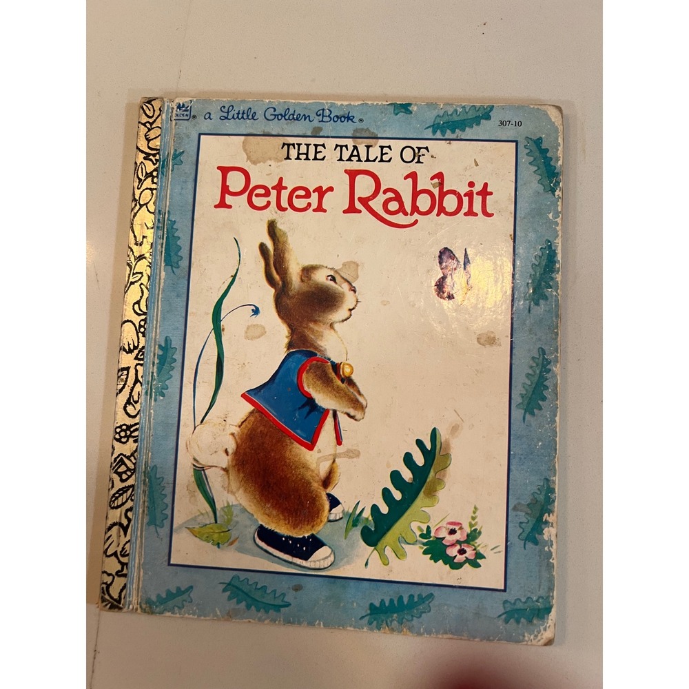 Vintage Little Golden Book The Tale of Peter Rabbit Beatrix Potter 1970 307-10